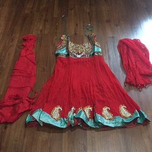 Beautiful red outfit